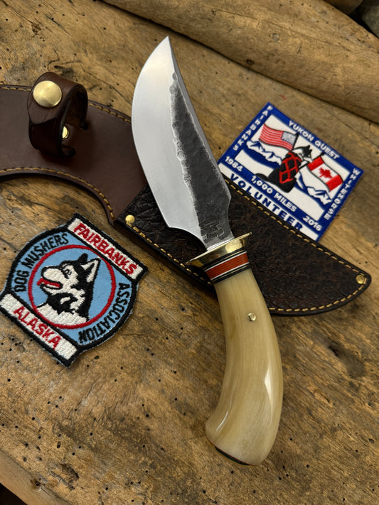 Treeman Musk Ox Semi Skinner Hammer mark Elephant Hide Sheath