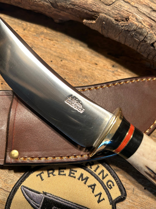 Treeman Deer & Trout size Woody Sambar Stag brass