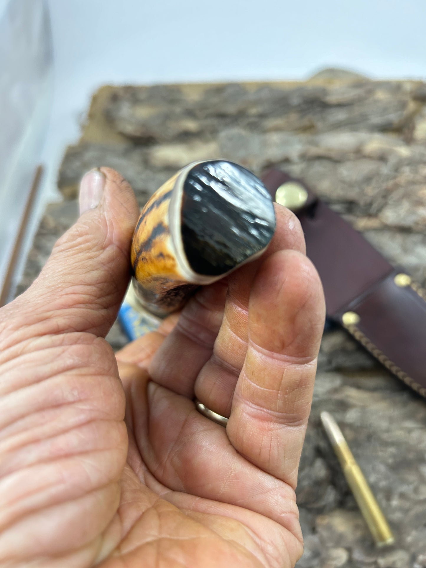 Treeman Michigan Hunter Sambar Stag Mammoth Butt cap