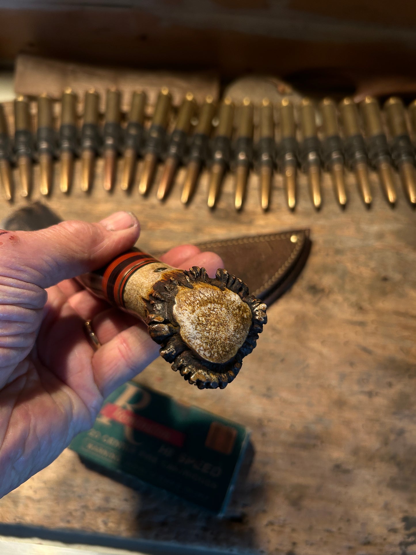 Treeman Old School Camp Knife Pancake Sheath