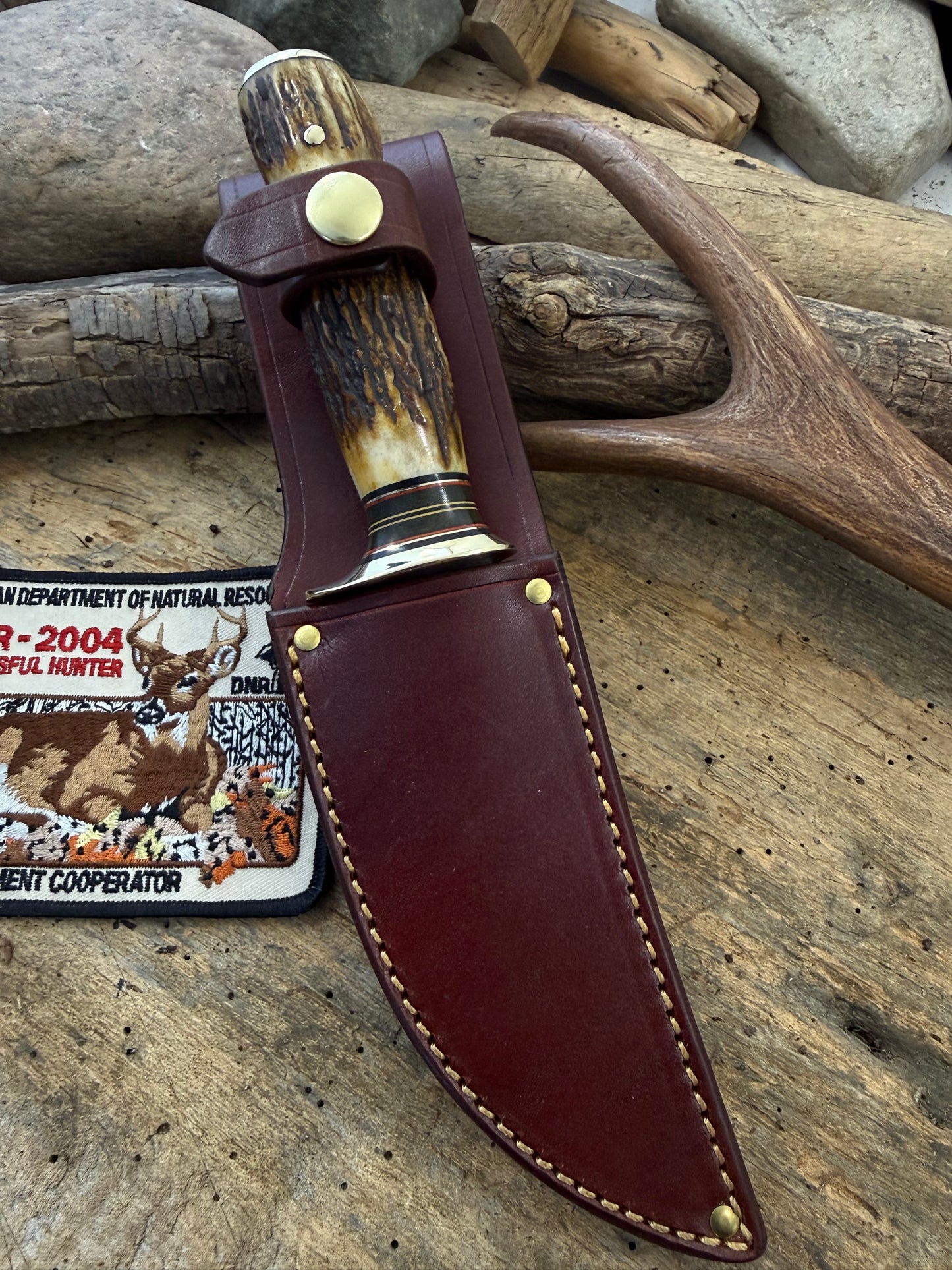 Treeman Big Bay Hunter 5" Brass Stag/Stag