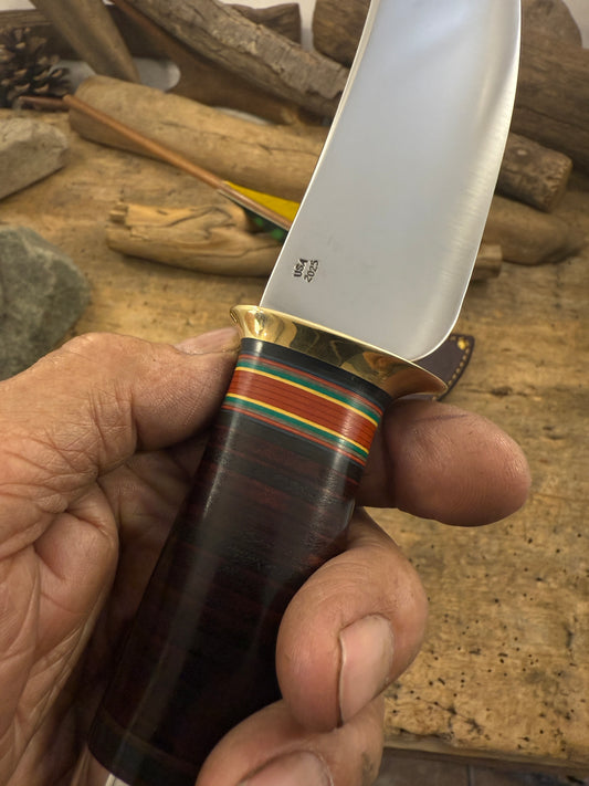 Treeman Old School Semi Skinner 6 1/4" Horse Hide Aluminum