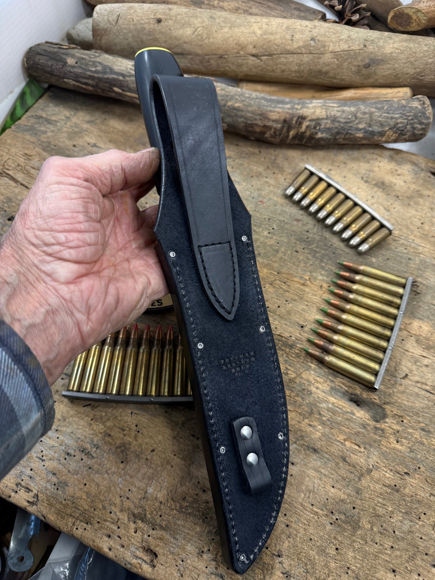 Treeman Special Ops Service Ribbon DBL Skull Fighter