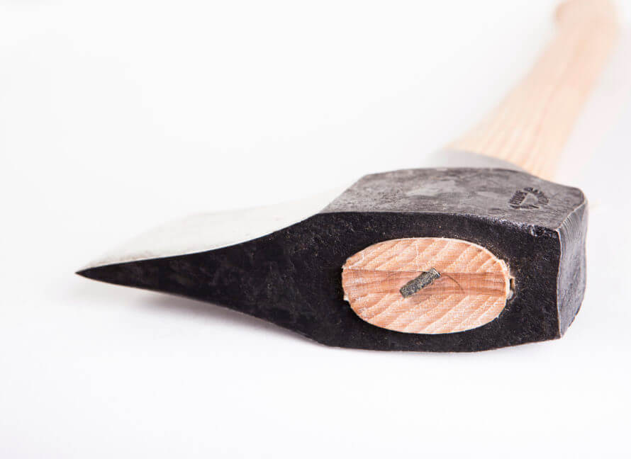 Long & Large Splitting Axe w/ Collar Guard