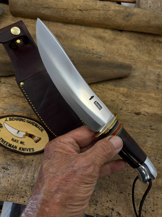 Treeman Old School Semi Skinner 6 1/4" Horse Hide Aluminum