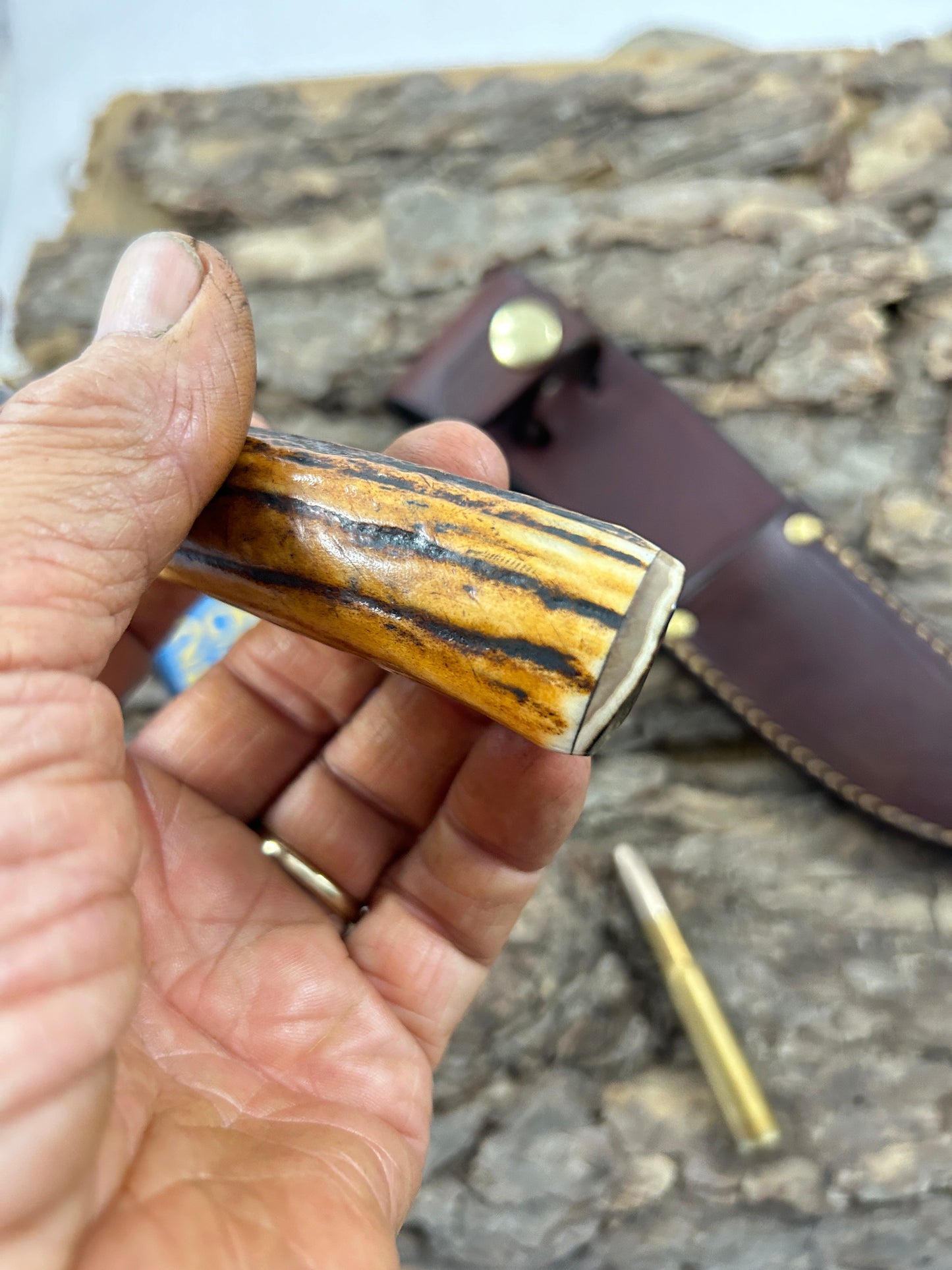 Treeman Michigan Hunter Sambar Stag Mammoth Butt cap