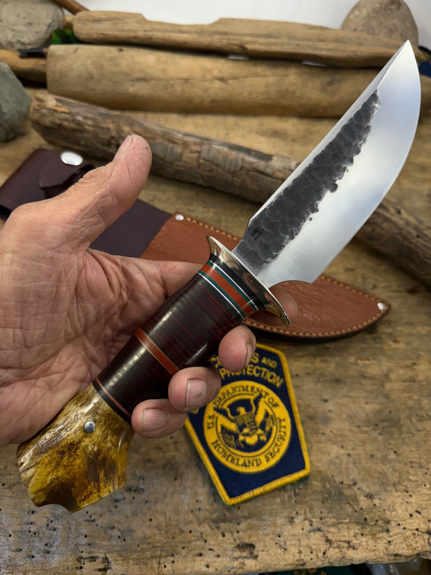 BIG Fat Hunter Fighter Hammer Mark HH Crotch Stag Shark