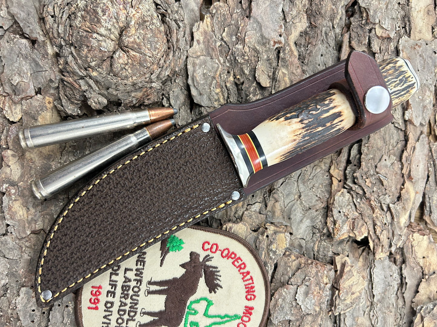 Treeman  Little Bay Hunter NS Stag Stag Shark Sheath
