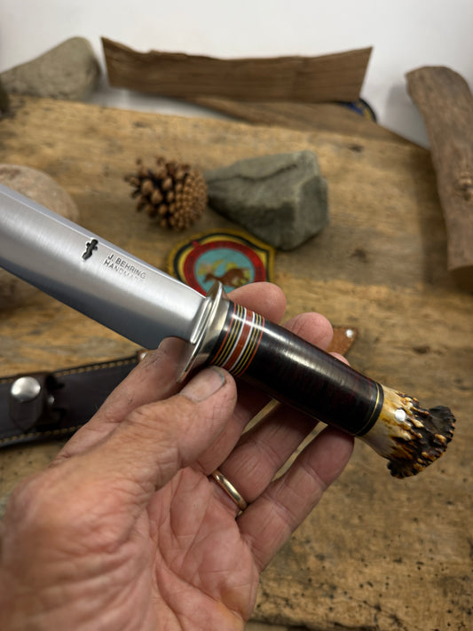 Crown Stag Scagel style Beaver Tail hunter