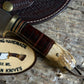 Vintage Treeman 5" Horse Hide Stag Very Early Brick Chisel Stamp