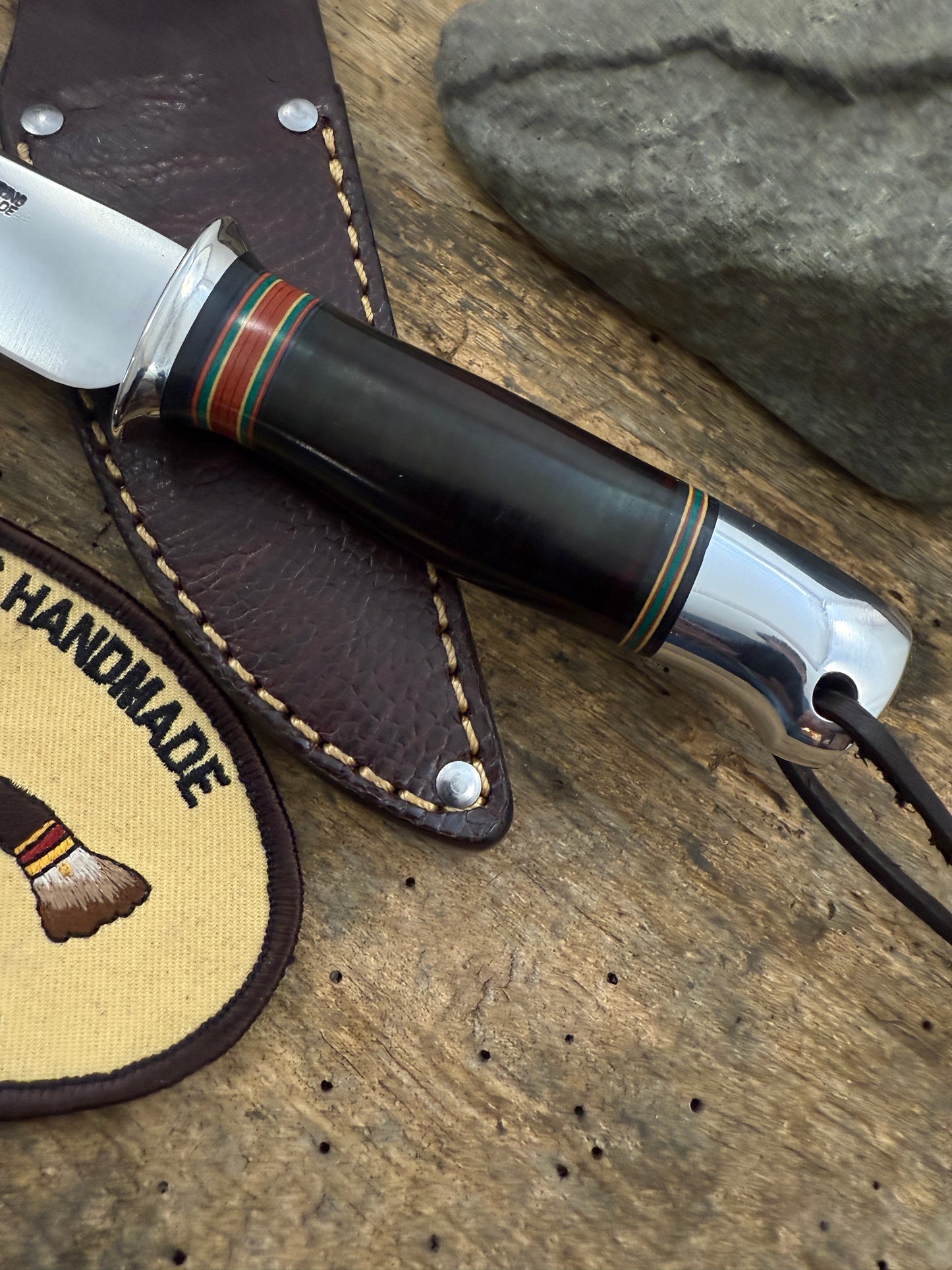 Treeman Trout Knife Stude Baker Spring Steel.