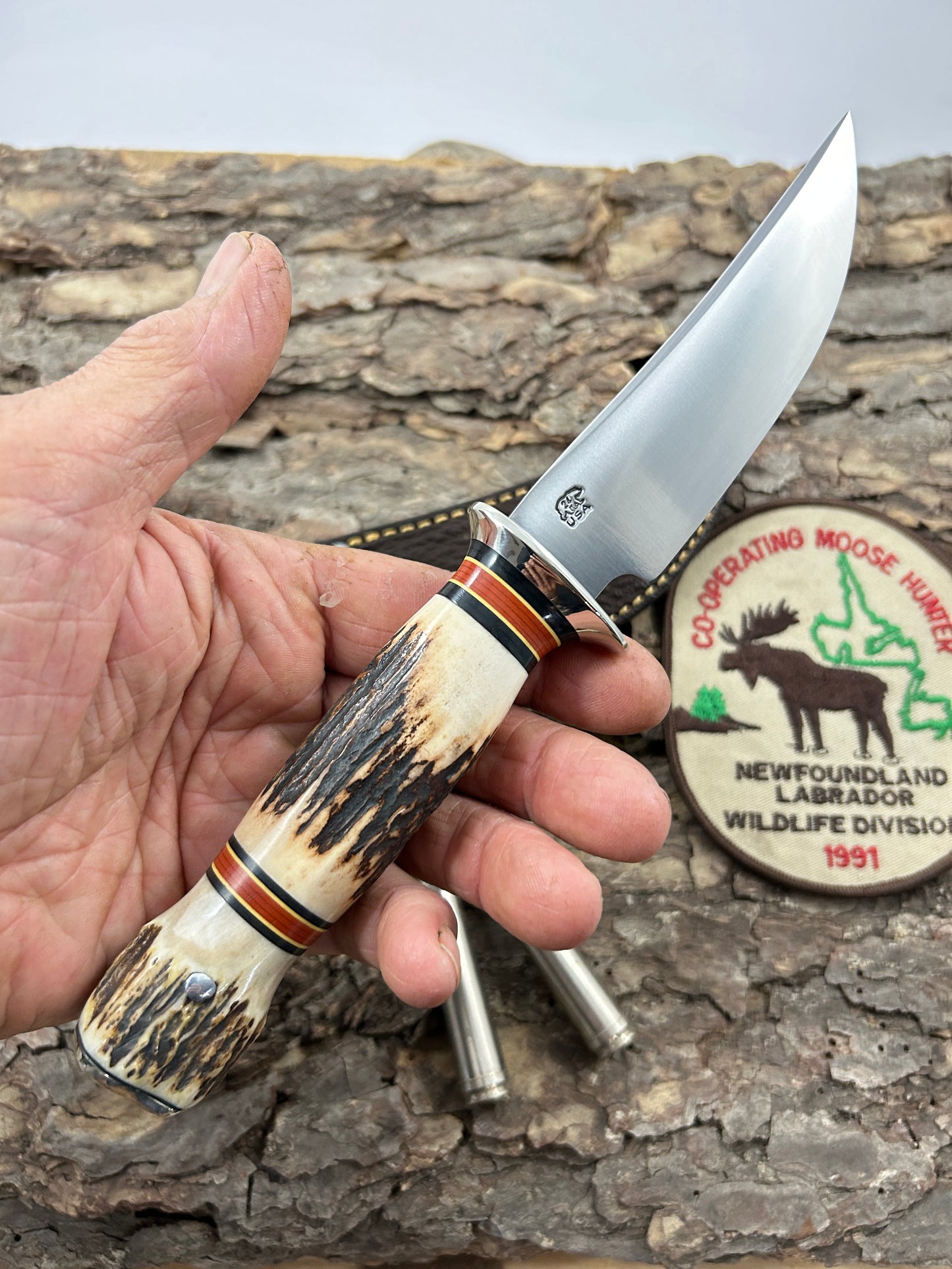 Treeman  Little Bay Hunter NS Stag Stag Shark Sheath