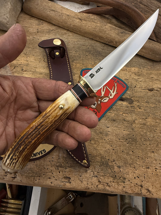 Treeman 5" AEB-L Deer & Trout Sambar Satg Sheep Horn butt