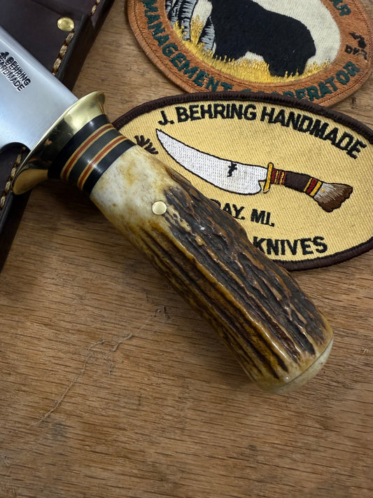 Treeman South Dakota Caper Sambar Stag Ivory Butt Cap