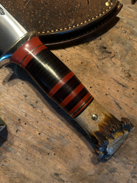 Treeman Old School Camp Knife Pancake Sheath