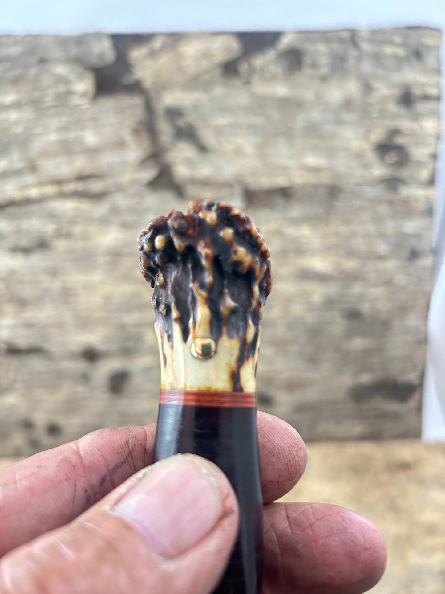 Treeman  Deer & Trout Horsehide Wisconsion vintage crown stag