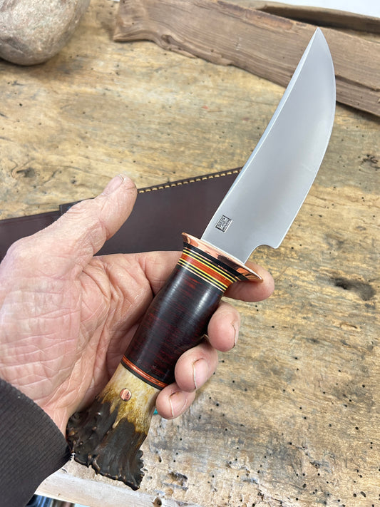 Treeman Big 6 Hunter Copper Horse Hide Crown Stag