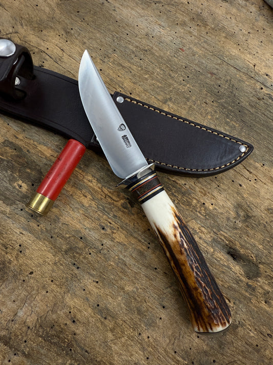 Deer & Trout 4 1/4" Blade AEB-L Stainless Sambar Stag Musk Ox .