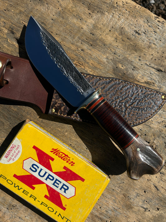 Treeman Big Woody Brass Guard and  Caps Shark Sheath