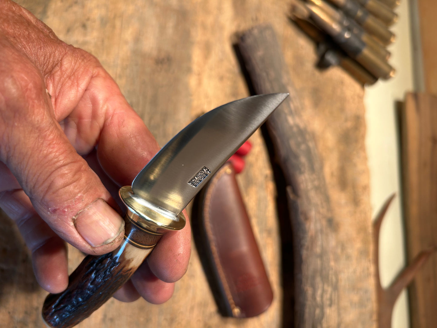 Treeman Pocket Caper Red Stag Mammoth Butt cap