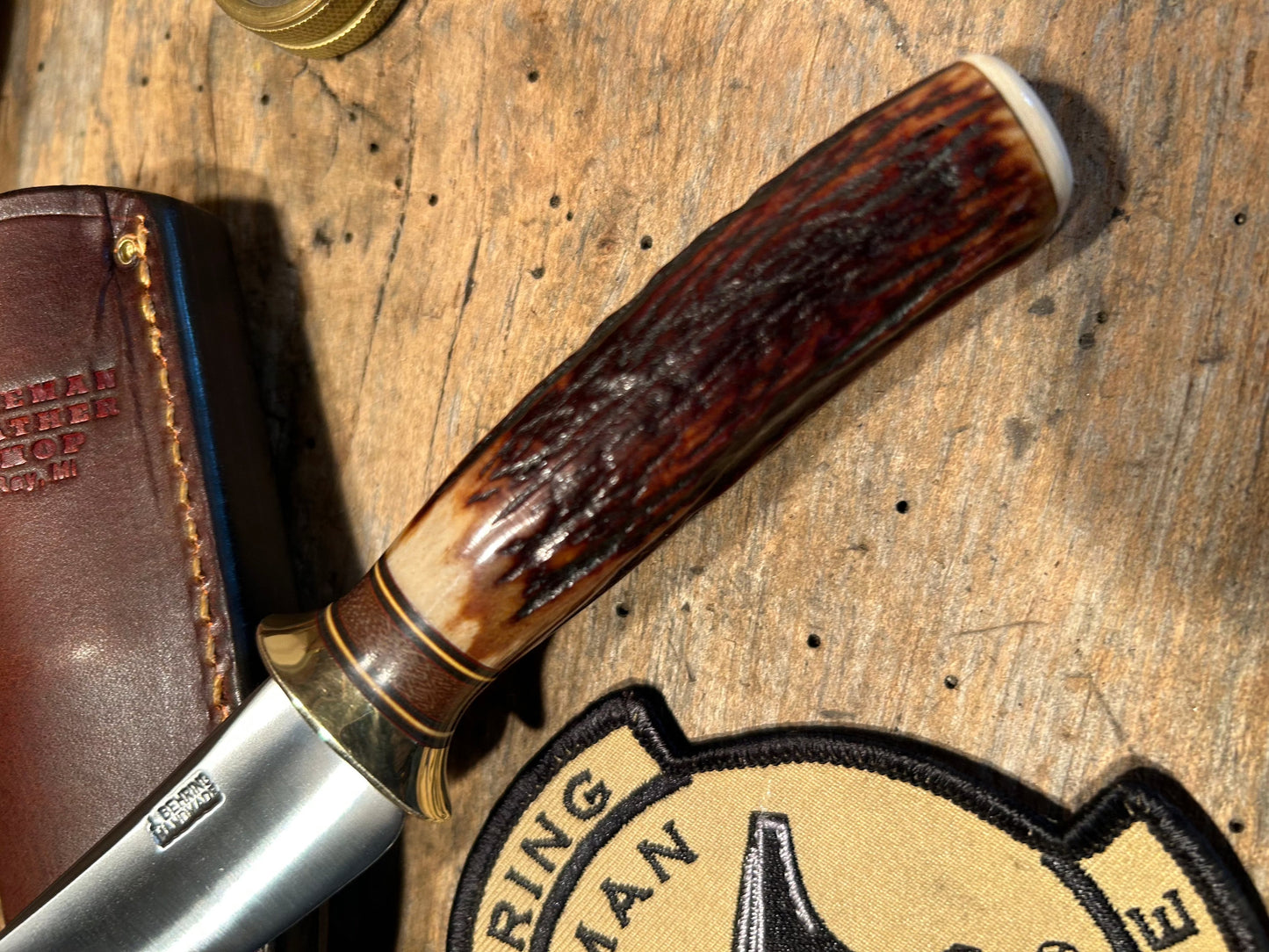 Treeman Pocket Caper Red Stag Mammoth Butt cap