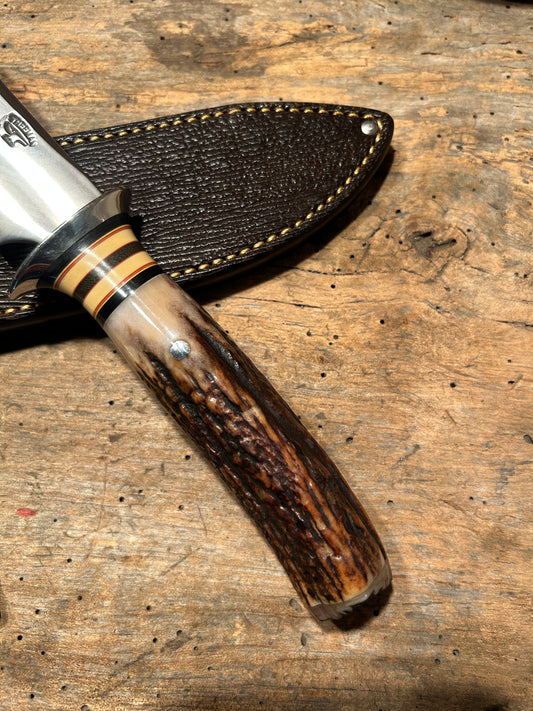 Treeman Special Hunter AEB-L Premium Sanbar Stag Ox Cap Shark Sheath