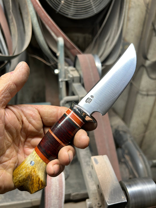 Treeman Michigan Hunter Horsehide Crotch Stag AEB-L Shark Sheath