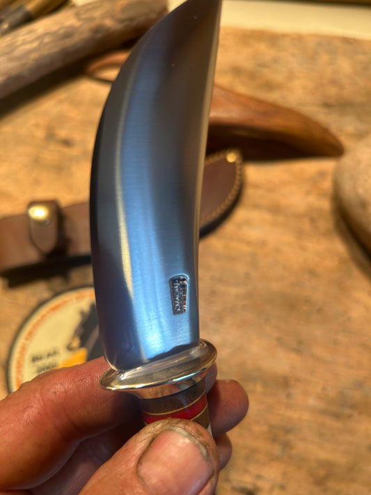 Treeman Woody AEB-L 3 3/4" blade 120 Year Old Stag Ox Butt Cap