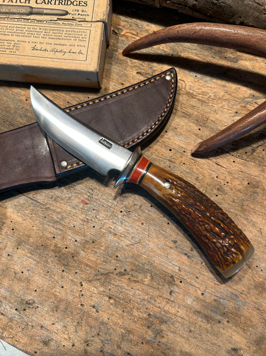 Treeman Small Hunter NS Stag carver Ox Butt Cap