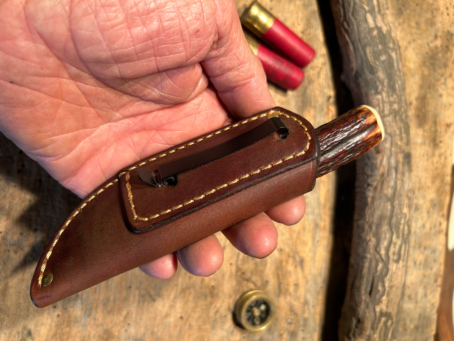 Treeman Pocket Caper Red Stag Mammoth Butt cap