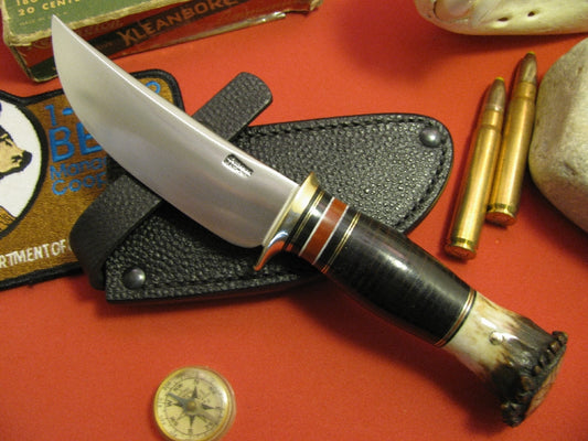 Mackinaw Hunter Crown Stag 4 1/4" Blade