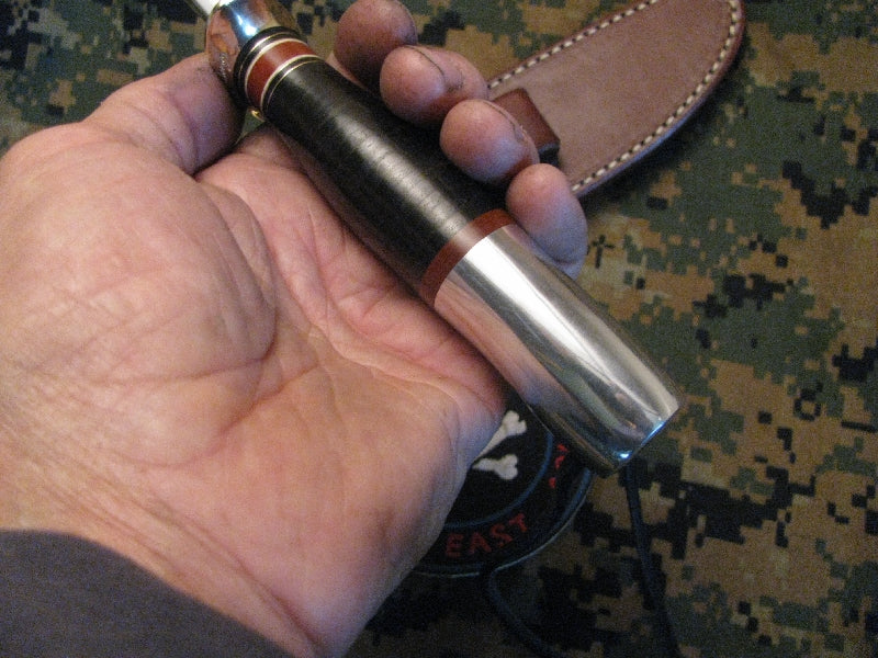 J. Behring Handmade Skull Fighter Signed & Dated