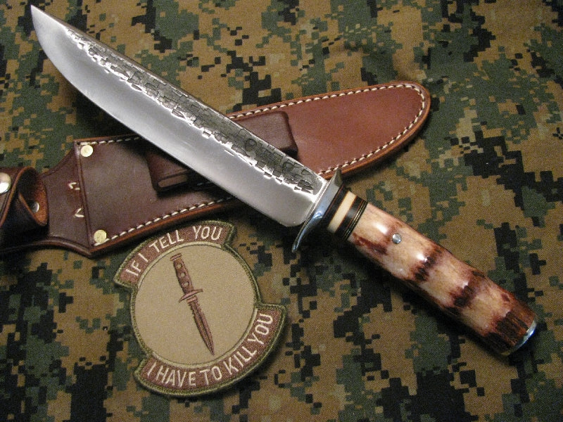 J. Behring Handmade 8 " Hammermark Double Skull Fighter