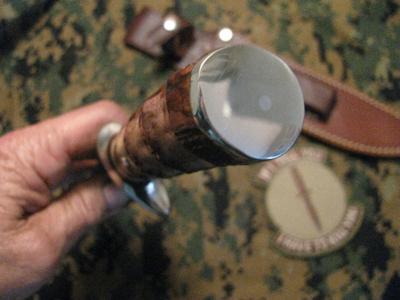 J. Behring Handmade 8 " Hammermark Double Skull Fighter