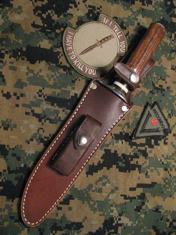 J. Behring Handmade 8 " Hammermark Double Skull Fighter