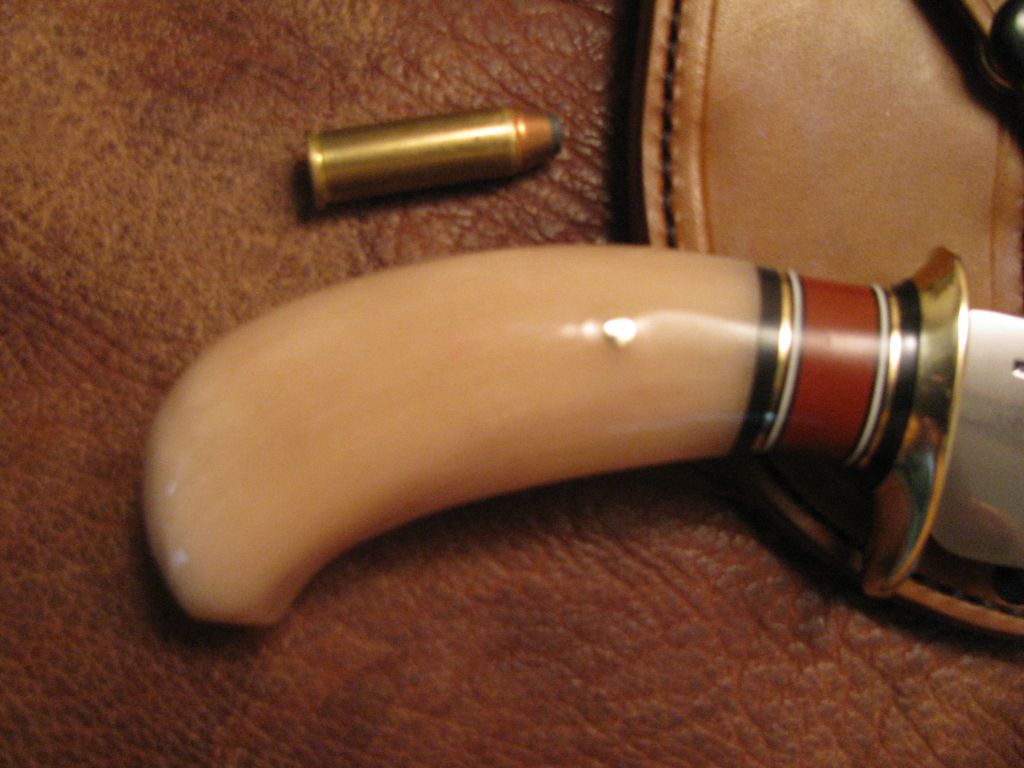 A Westerner birds head musk Ox Cowboy Hunter