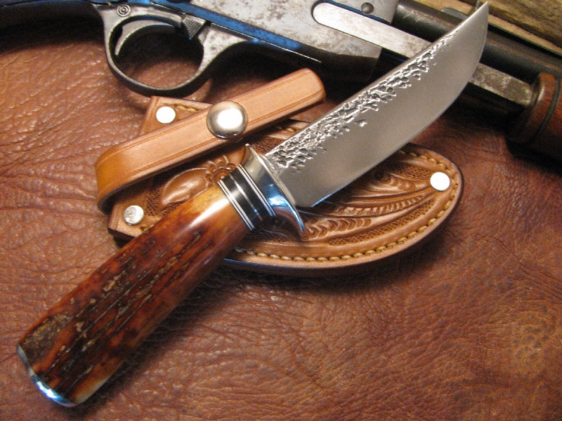 Trout & Deer Hammermark Fossil Walrus Ivory