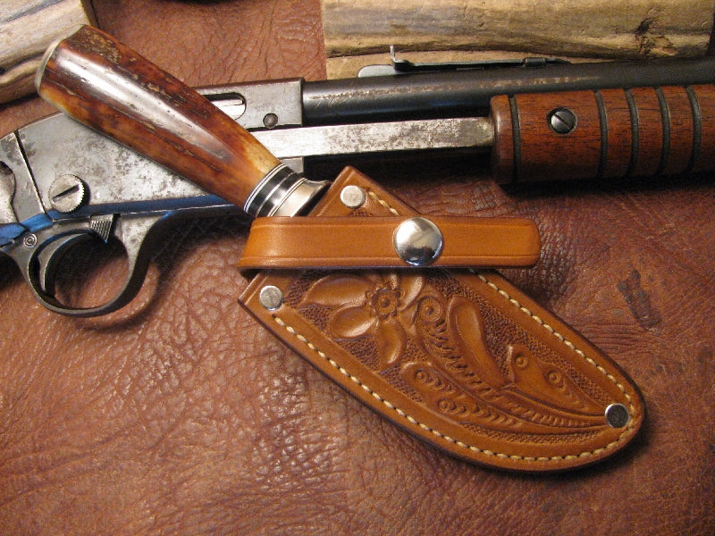Trout & Deer Hammermark Fossil Walrus Ivory