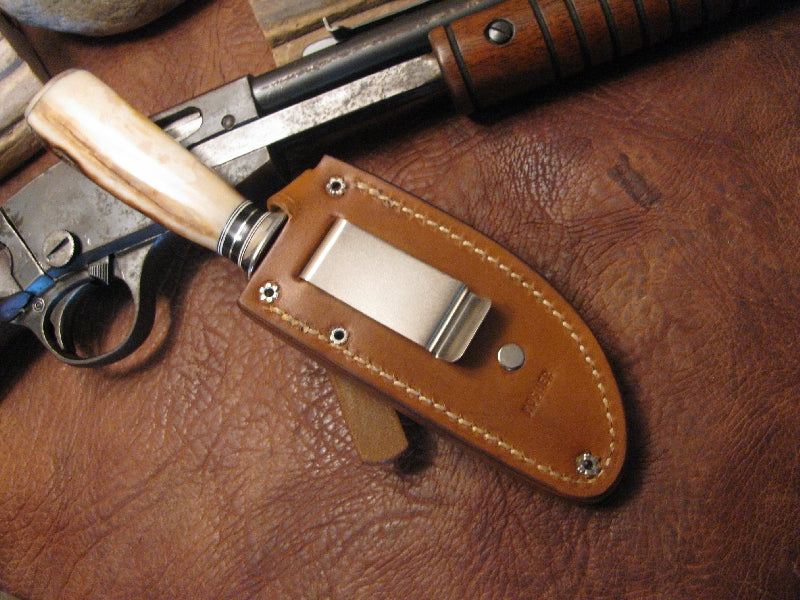 Trout & Deer Hammermark Fossil Walrus Ivory