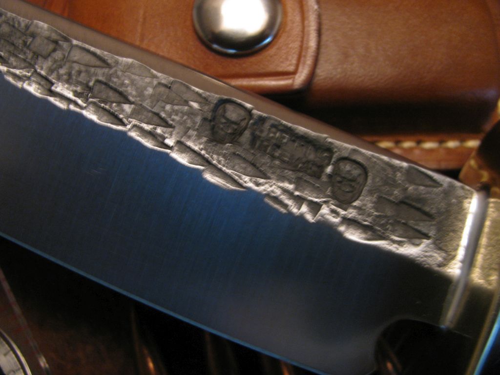 Double Skull Fighter BRASS GHOST SKULL BUTT