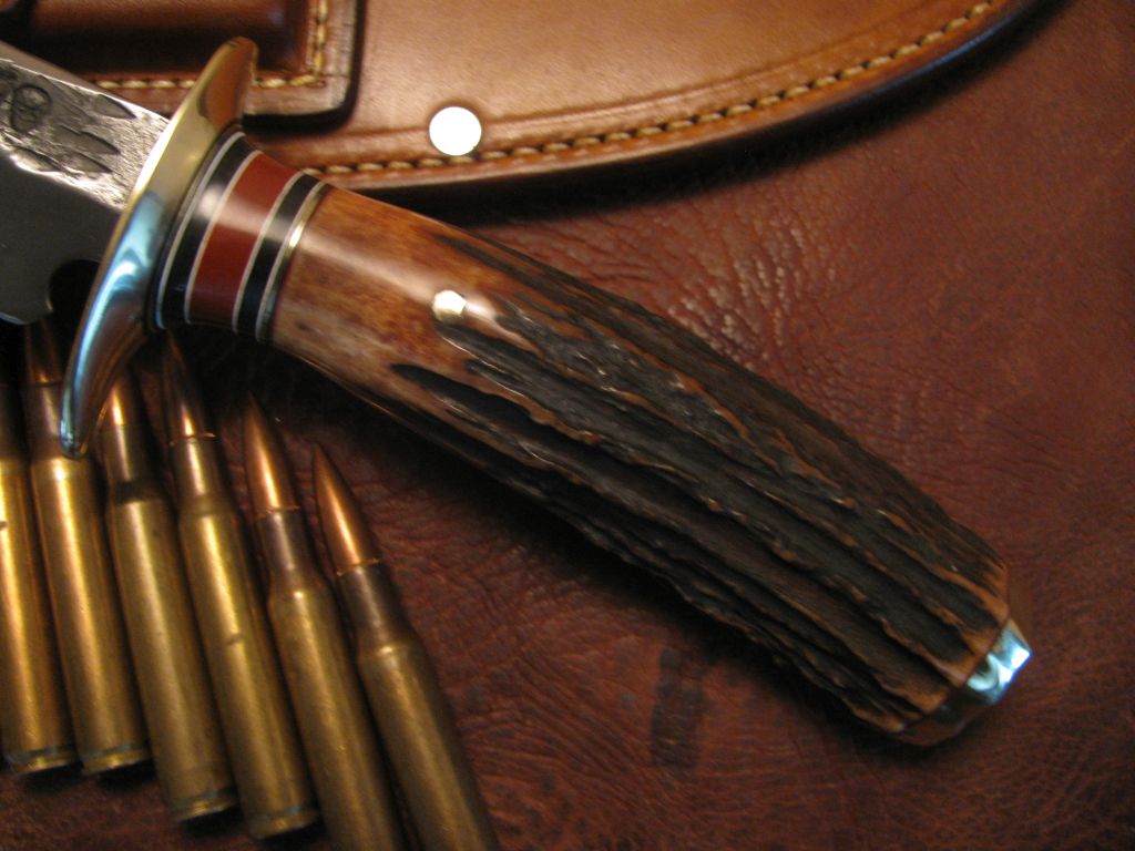 Double Skull Fighter BRASS GHOST SKULL BUTT