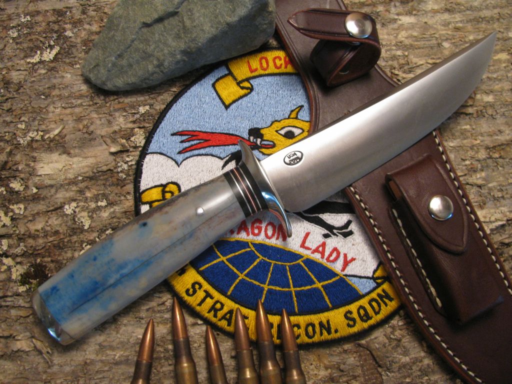 Treeman Fighter  Nickel Butt BLUE IVORY