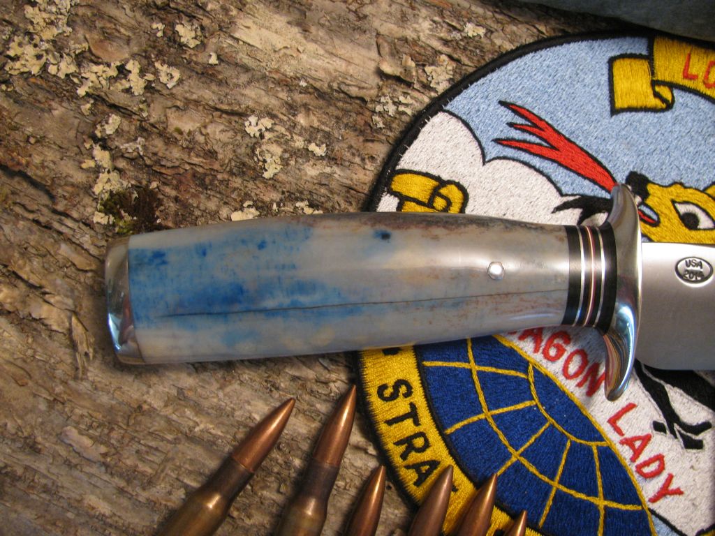 Treeman Fighter  Nickel Butt BLUE IVORY