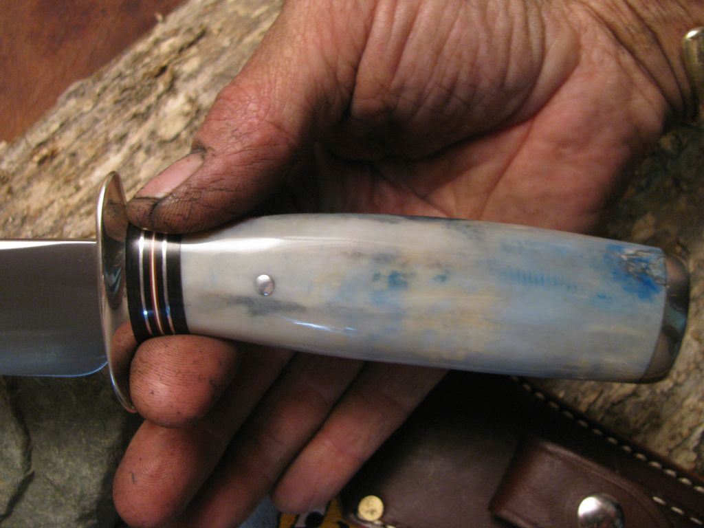 Treeman Fighter  Nickel Butt BLUE IVORY