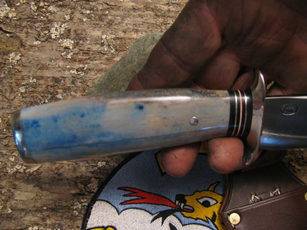 Treeman Fighter  Nickel Butt BLUE IVORY