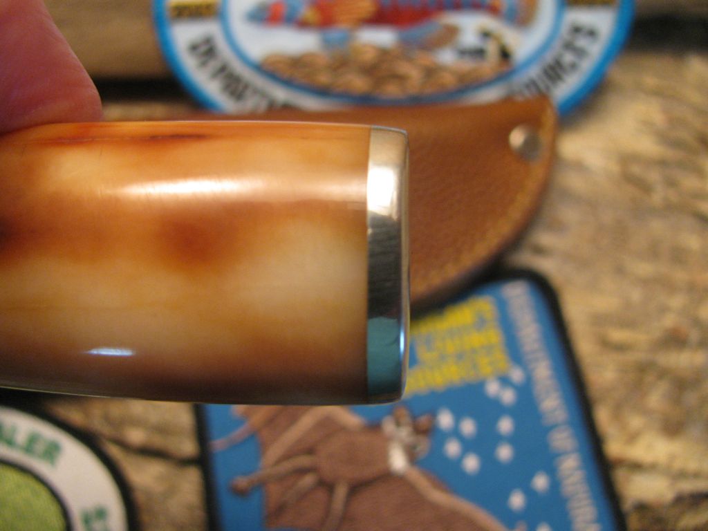 Montana Trout Knife Musk Ox Ivory