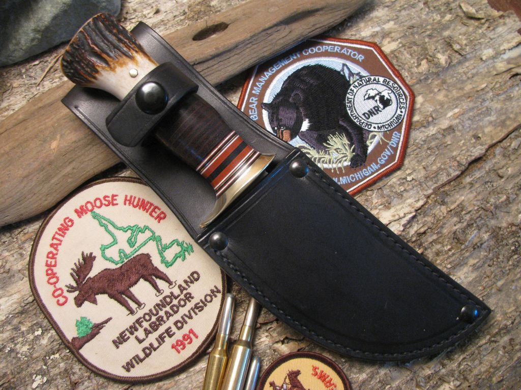 Fox River Hunter Leather Stag Border Patrol