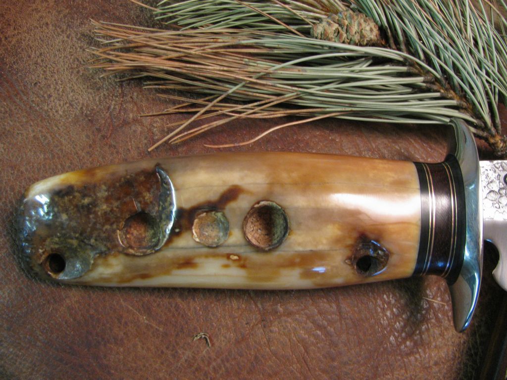 RARE  Sled Runner Artifact Fire Bowl Ivory Net Weight