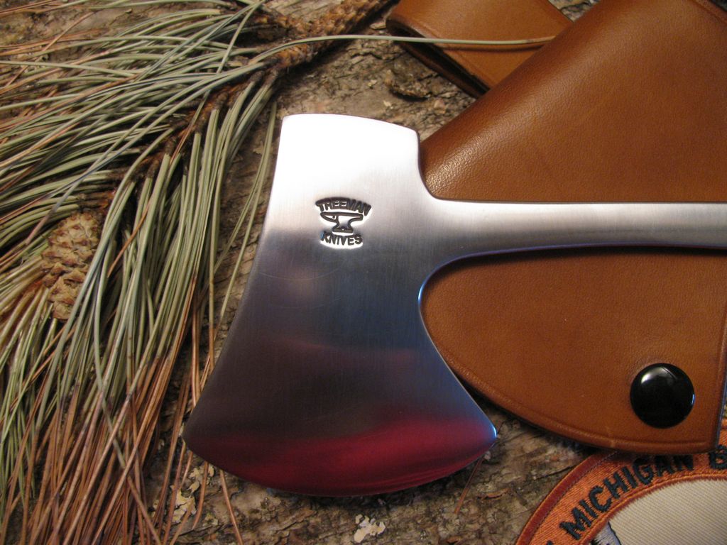 Hunters Axe  Ivory Hippo Tooth handle