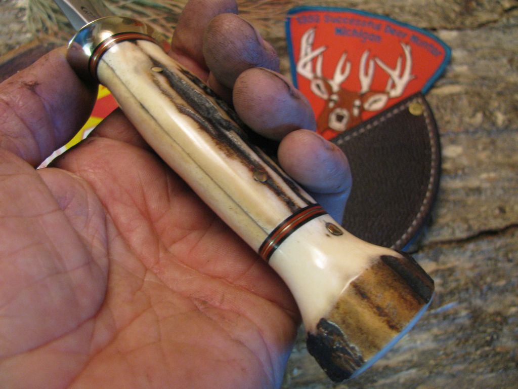 OLD School 4 pin Stag Stag Woodcraft